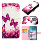 For Motorola Edge 40 Neo / Rose Butterfly