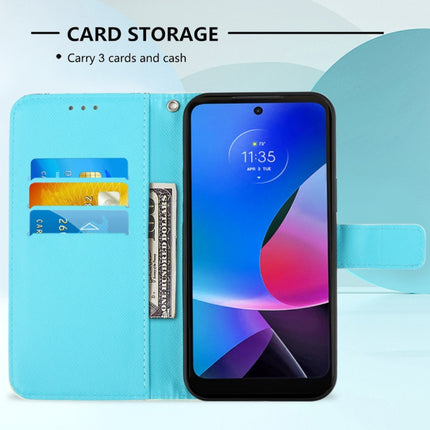 3D Painting Horizontal Flip Leather Phone Case, For Motorola Moto G Play 4G 2024, For Motorola Moto G Power 5G 2024, For Motorola Edge 40 5G Global / Edge 2023 US