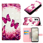 For Motorola Moto G Power 5G 2024 / Rose Butterfly