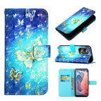 For Motorola Moto G Play 5G 2024 / Golden Butterfly