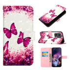 For Motorola Moto G Stylus 5G 2024 / Rose Butterfly