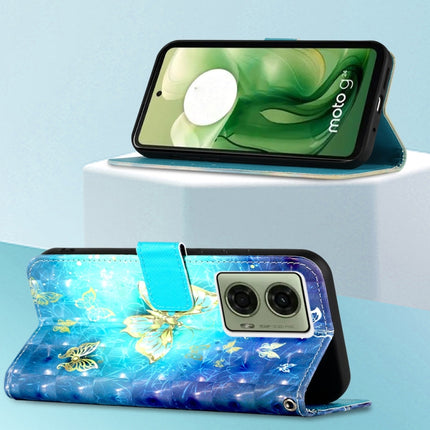 3D Painting Horizontal Flip Leather Phone Case, For Motorola Moto G04 4G / G24 4G, For Motorola Moto G Play 5G 2024, For Motorola Moto G34