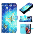 For Motorola Moto G34 / Golden Butterfly