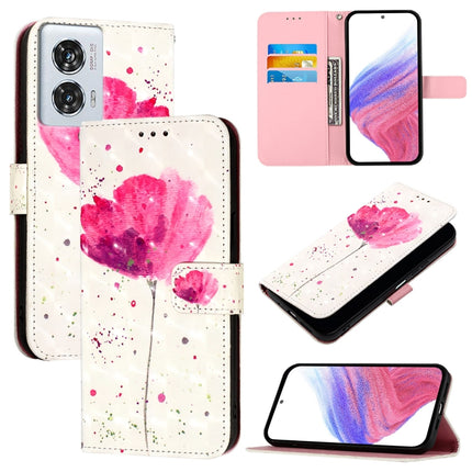 3D Painting Horizontal Flip Leather Phone Case, For Motorola Edge 50 Pro, For Motorola Edge 50 Fusion, For Motorola Moto G Stylus 5G 2024