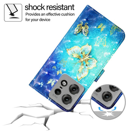 3D Painting Horizontal Flip Leather Phone Case, For Motorola Edge 50 Pro, For Motorola Edge 50 Fusion, For Motorola Moto G Stylus 5G 2024