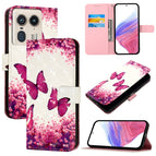 For Motorola Edge 50 Ultra / Rose Butterfly