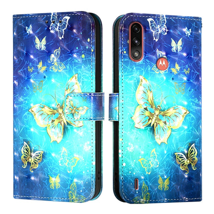 3D Painting Horizontal Flip Leather Phone Case, For Motorola Moto E7 Power, For Motorola One 5G Ace / Moto G 5G 2020, For Motorola Moto G Power 2021
