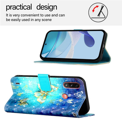 3D Painting Horizontal Flip Leather Phone Case, For Motorola Moto E7 Power, For Motorola One 5G Ace / Moto G 5G 2020, For Motorola Moto G Power 2021