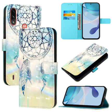 3D Painting Horizontal Flip Leather Phone Case, For Motorola Moto E7 Power, For Motorola One 5G Ace / Moto G 5G 2020, For Motorola Moto G Power 2021