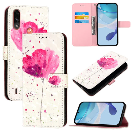 3D Painting Horizontal Flip Leather Phone Case, For Motorola Moto E7 Power, For Motorola One 5G Ace / Moto G 5G 2020, For Motorola Moto G Power 2021