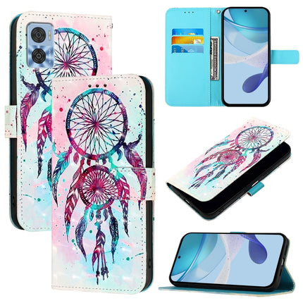 3D Painting Horizontal Flip Leather Phone Case, For Motorola Moto G72, For Motorola Moto E22 / Moto E22i, For Motorola Moto S30 Pro / Edge 30 Fusion