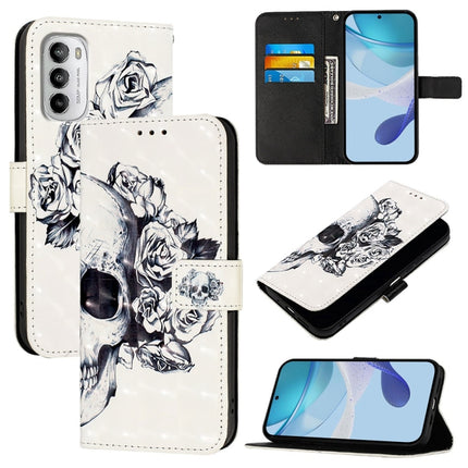 3D Painting Horizontal Flip Leather Phone Case, For Motorola Moto G Play 2021, For Motorola Moto G Stylus 4G 2021, For Motorola Moto G 5G 2022
