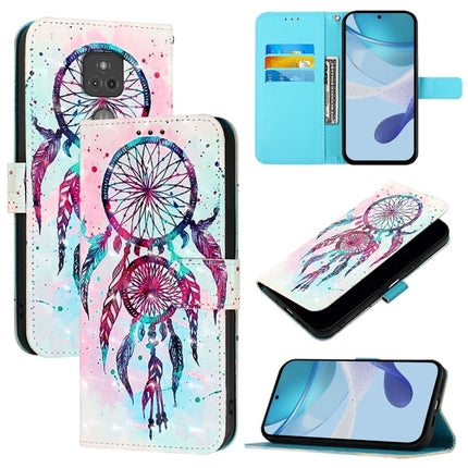 3D Painting Horizontal Flip Leather Phone Case, For Motorola Moto G Play 2021, For Motorola Moto G Stylus 4G 2021, For Motorola Moto G 5G 2022