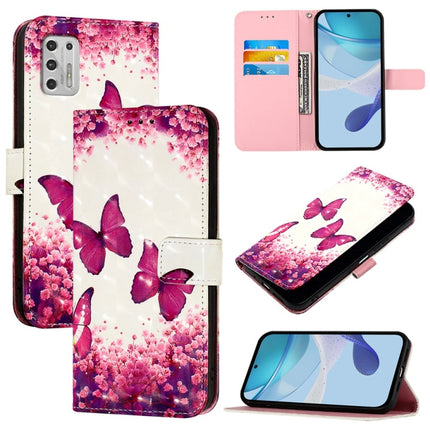 3D Painting Horizontal Flip Leather Phone Case, For Motorola Moto G Play 2021, For Motorola Moto G Stylus 4G 2021, For Motorola Moto G 5G 2022