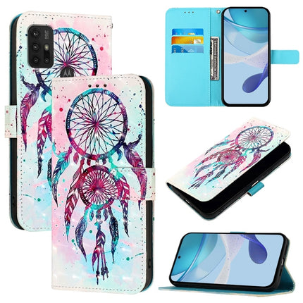 3D Painting Horizontal Flip Leather Phone Case, For Motorola Edge X30 / Edge 30 Pro, For Motorola Moto G60 / Moto G40 Fusion, For Motorola Moto G30 / Moto G20 / Moto G10