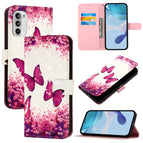 For Motorola Moto G52 / Moto G82 / Moto G71s / Rose Butterfly