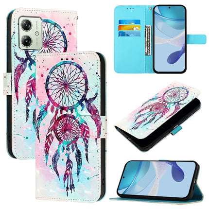 3D Painting Horizontal Flip Leather Phone Case, For Motorola Moto G84, For Motorola Moto G54 EU / Brazil Version, For Motorola Moto G54 India / Moto G54 Power