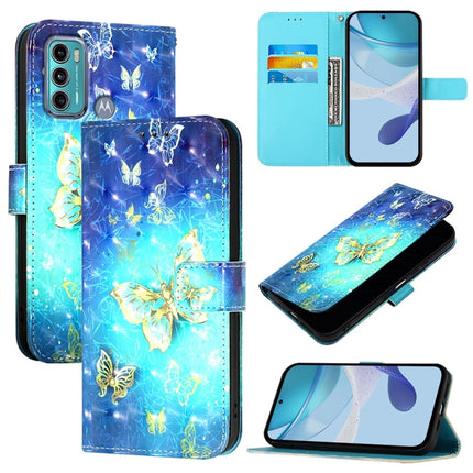 3D Painting Horizontal Flip Leather Phone Case, For Motorola Edge X30 / Edge 30 Pro, For Motorola Moto G60 / Moto G40 Fusion, For Motorola Moto G30 / Moto G20 / Moto G10