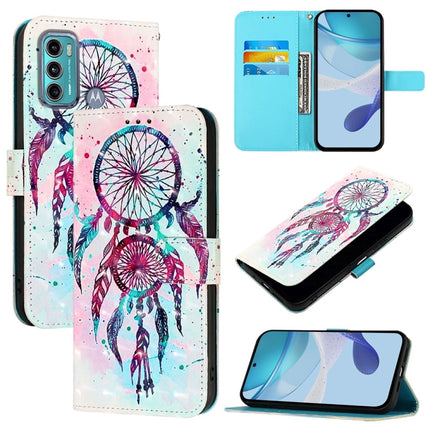 3D Painting Horizontal Flip Leather Phone Case, For Motorola Edge X30 / Edge 30 Pro, For Motorola Moto G60 / Moto G40 Fusion, For Motorola Moto G30 / Moto G20 / Moto G10