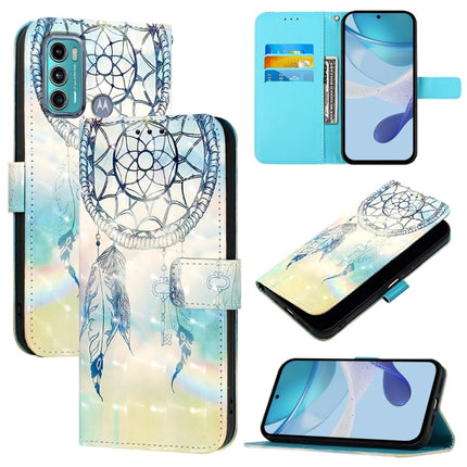 3D Painting Horizontal Flip Leather Phone Case, For Motorola Edge X30 / Edge 30 Pro, For Motorola Moto G60 / Moto G40 Fusion, For Motorola Moto G30 / Moto G20 / Moto G10
