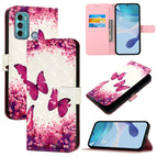 For Motorola Moto G60 / Moto G40 Fusion / Rose Butterfly