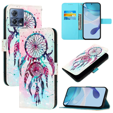 3D Painting Horizontal Flip Leather Phone Case, For Motorola Moto G72, For Motorola Moto E22 / Moto E22i, For Motorola Moto S30 Pro / Edge 30 Fusion