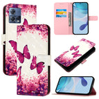 For Motorola Moto S30 Pro / Edge 30 Fusion / Rose Butterfly