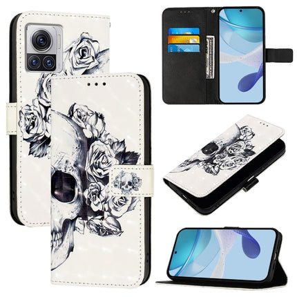 3D Painting Horizontal Flip Leather Phone Case, For Motorola Moto X30 Pro / Edge 30 Ultra, For Motorola Moto G32, For Motorola Moto G42