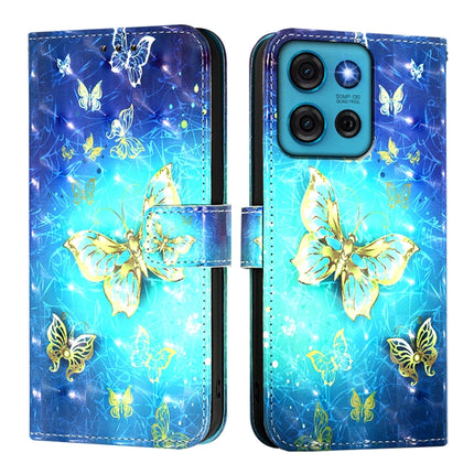3D Painting Horizontal Flip Leather Phone Case, For Motorola Moto G75 5G, For Motorola Moto G35, For Motorola Moto G55