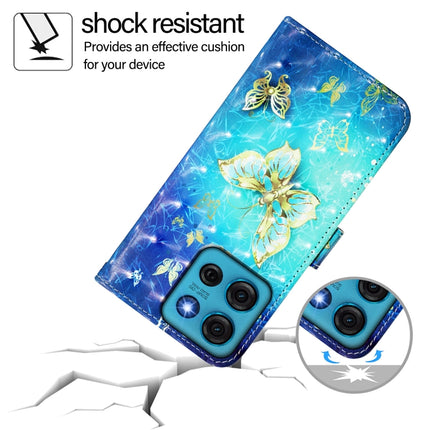 3D Painting Horizontal Flip Leather Phone Case, For Motorola Moto G75 5G, For Motorola Moto G35, For Motorola Moto G55