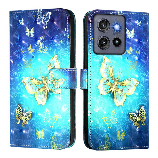 3D Painting Horizontal Flip Leather Phone Case, For Motorola Moto G Stylus 5G 2025, For Motorola Moto G05, For Motorola Moto G15