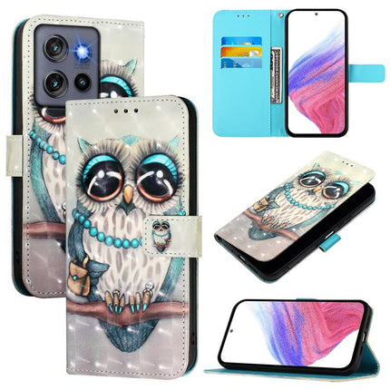 3D Painting Horizontal Flip Leather Phone Case, For Motorola Moto G Stylus 5G 2025, For Motorola Moto G05, For Motorola Moto G15