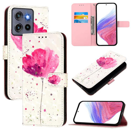 3D Painting Horizontal Flip Leather Phone Case, For Motorola Moto G Stylus 5G 2025, For Motorola Moto G05, For Motorola Moto G15