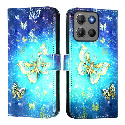 3D Painting Horizontal Flip Leather Phone Case, For Motorola Moto G17 / G17 Power / G15, For Motorola Moto G67 Power 5G, For Motorola Edge 70 5G / X70 Air 5G