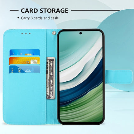 3D Painting Horizontal Flip Leather Phone Case, For Huawei Mate 60, For Huawei Mate 60 Pro, For Huawei P60 Art