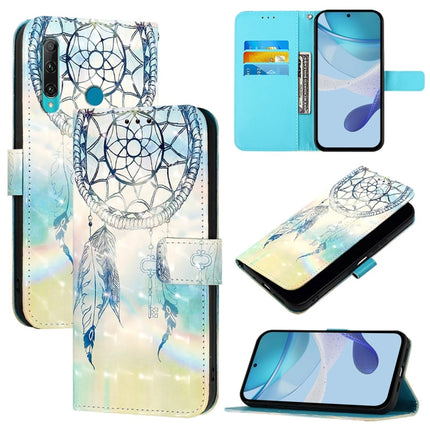 3D Painting Horizontal Flip Leather Phone Case, For Huawei P40, For Huawei Enjoy 9s / P Smart 2019