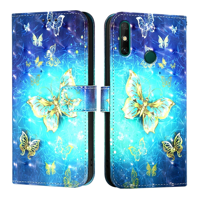 3D Painting Horizontal Flip Leather Phone Case, For Huawei Enjoy 20 SE / Y7a 4G, For Huawei P40 Lite 4G / Nova 6 SE, For Huawei P40 Pro