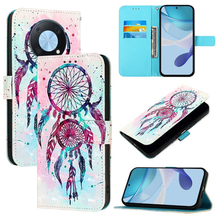 3D Painting Horizontal Flip Leather Phone Case, For Huawei P60, For Huawei P60 Pro, For Huawei Enjoy 50 Pro 4G / Nova Y90