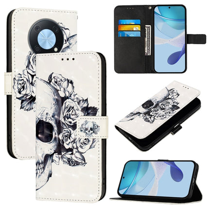 3D Painting Horizontal Flip Leather Phone Case, For Huawei P60, For Huawei P60 Pro, For Huawei Enjoy 50 Pro 4G / Nova Y90