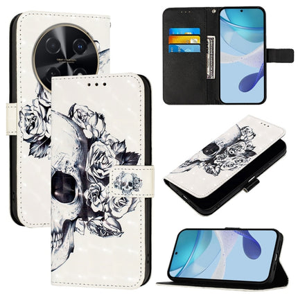 3D Painting Horizontal Flip Leather Phone Case, For Huawei nova 13 Pro, For Huawei nova 13 / nova 12, For Huawei nova 12i Global