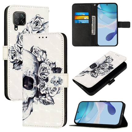3D Painting Horizontal Flip Leather Phone Case, For Huawei Enjoy 20 SE / Y7a 4G, For Huawei P40 Lite 4G / Nova 6 SE, For Huawei P40 Pro