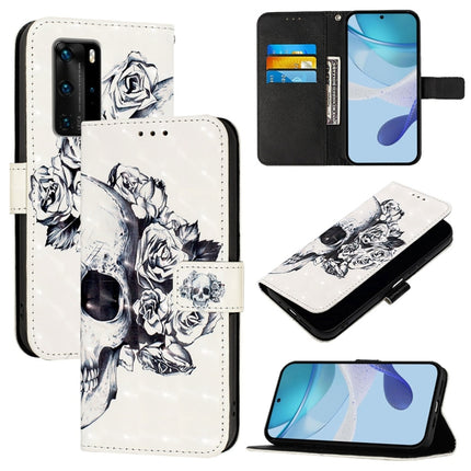 3D Painting Horizontal Flip Leather Phone Case, For Huawei Enjoy 20 SE / Y7a 4G, For Huawei P40 Lite 4G / Nova 6 SE, For Huawei P40 Pro