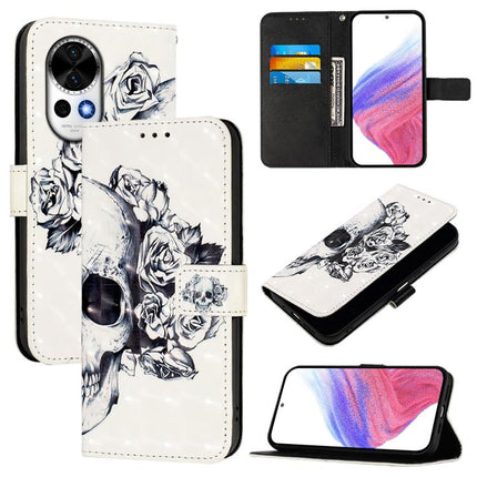 3D Painting Horizontal Flip Leather Phone Case, For Huawei nova 13 Pro, For Huawei nova 13 / nova 12, For Huawei nova 12i Global