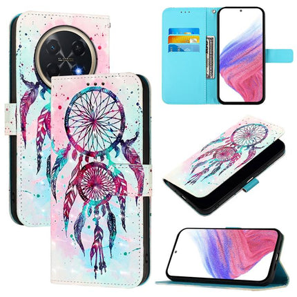 3D Painting Horizontal Flip Leather Phone Case, For Huawei Pura 90 Pro Max, For Huawei Pura 90 Pro, For Huawei Mate 70 Air