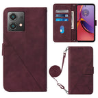 For Motorola Moto G84 / Wine Red