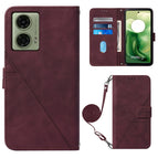 For Motorola Moto G04 4G / G24 4G / Wine Red