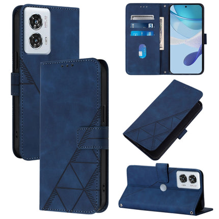 Crossbody 3D Embossed Flip Leather Phone Case, For Motorola Moto G85, For Motorola Edge 50 Ultra, For Motorola Edge 50 Fusion, For Motorola Moto G Stylus 5G 2024