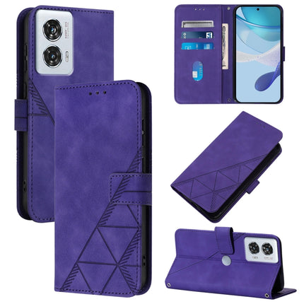 Crossbody 3D Embossed Flip Leather Phone Case, For Motorola Moto G85, For Motorola Edge 50 Ultra, For Motorola Edge 50 Fusion, For Motorola Moto G Stylus 5G 2024