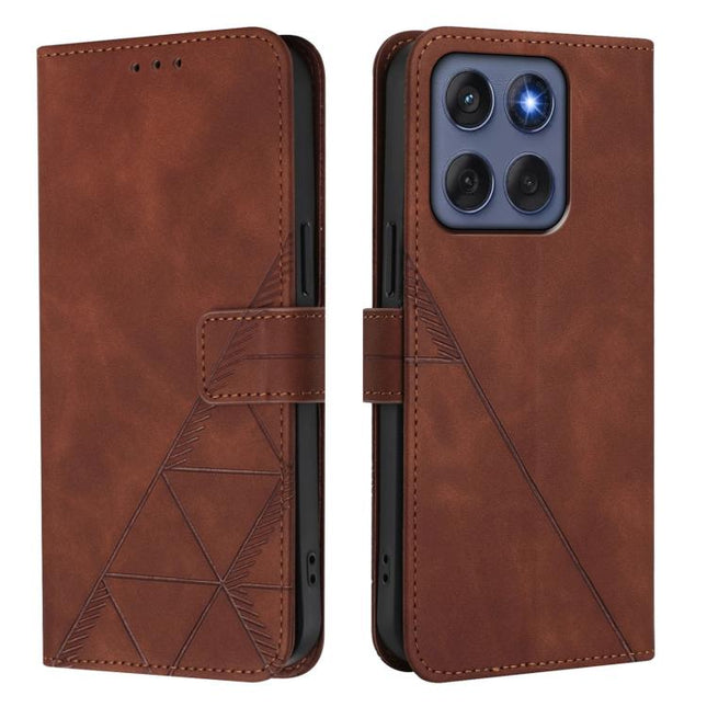 Crossbody 3D Embossed Flip Leather Phone Case, For Motorola Edge 60 Fusion, For Motorola Moto G Stylus  5G 2025, For Motorola Moto G15 Power, For Motorola Moto G05