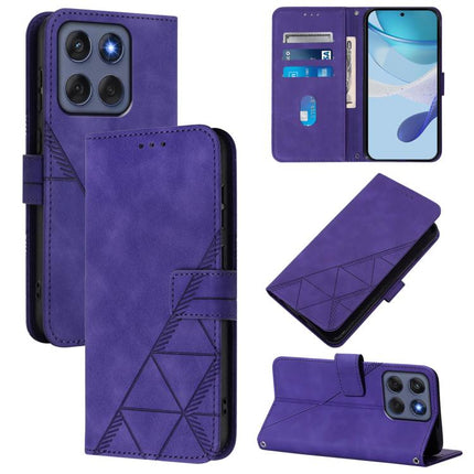 Crossbody 3D Embossed Flip Leather Phone Case, For Motorola Edge 60 Fusion, For Motorola Moto G Stylus  5G 2025, For Motorola Moto G15 Power, For Motorola Moto G05
